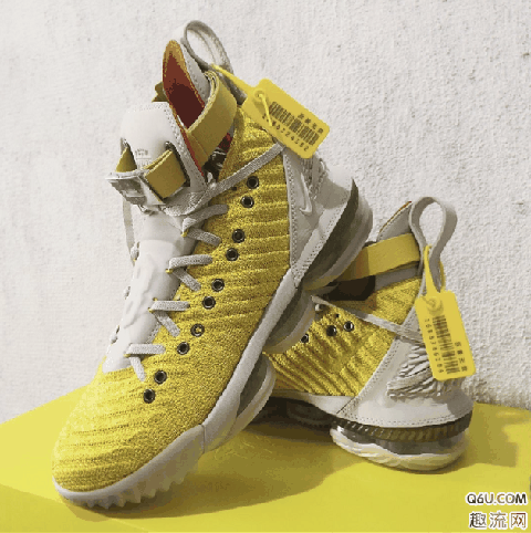 LBJ16 HFR柠檬黄配色开箱测评 LBJ16 HFR如何系鞋带