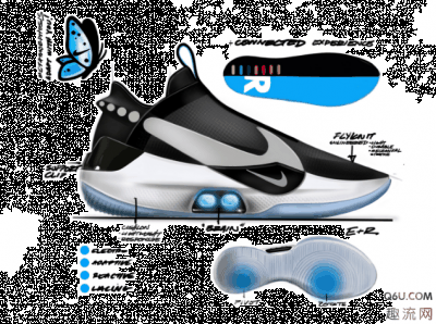 这些配件搭配鞋子潮牌品牌使得它能够随时更新（Nike Adapt BB即将发售 Nike Adapt BB细节分析）