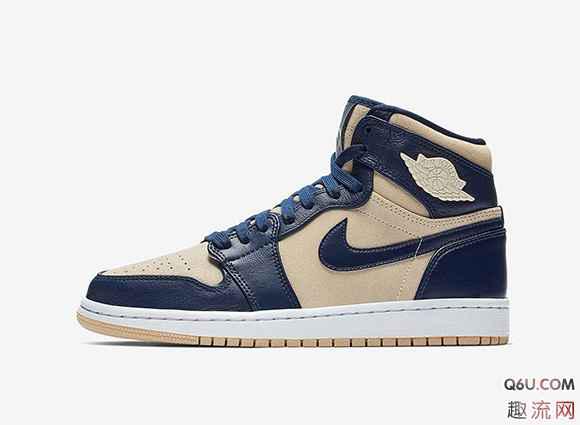 AJ1九孔海军蓝配色即将发售 AJ1九孔海军蓝配色实物图