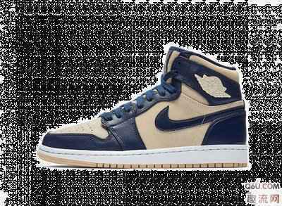 相较于八孔潮牌的mid版本AJ1（AJ1九孔海军蓝配色即将发售 AJ1九孔海军蓝配色实物图）