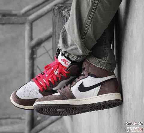 AJ1 X Travis Scott开箱测评 AJ1 x TS上脚如何搭配