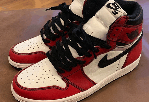 Nike sb × aj1紫金刮刮乐货量92000双 Nike sb × aj1 Court Purple价格趋势怎么样