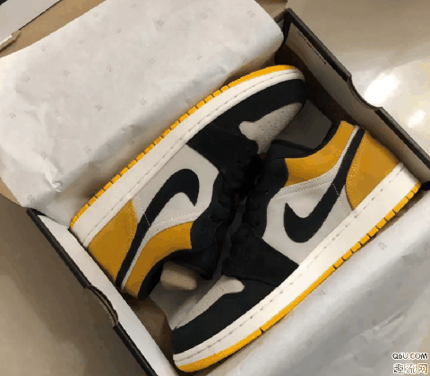 AJ1 low黑黄脚趾开箱测评 AJ1 low黑黄脚趾值得入手吗