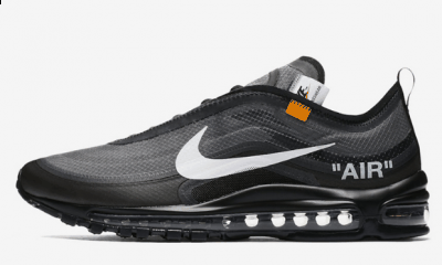 Stockx 目前已经有这潮牌款黑色版本的成交记录（Off White X Nike Air Max 97多少钱 Off White X Nike Air Max 97上脚好看吗）