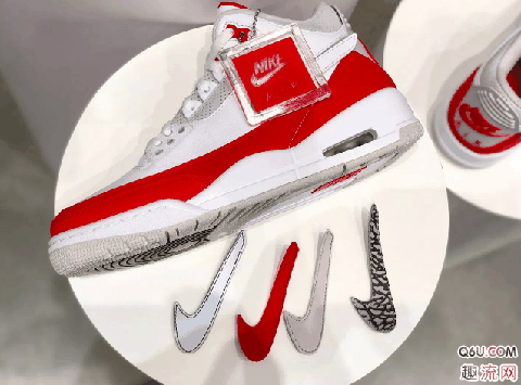 AJ3 tinker白红换勾开箱测评 AJ3 tinker白红会起飞吗