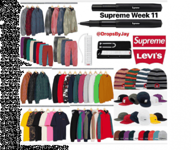 渐渐地Supreme成为潮牌信息了代表纽约街头文化（Supreme 2018 秋冬第 11 周发售单品有哪些 Supreme 2018 秋冬第 11 周发售单品一览）