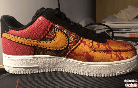 AF1 low cny 2019开箱测评 空军一号2019新年限定上脚图