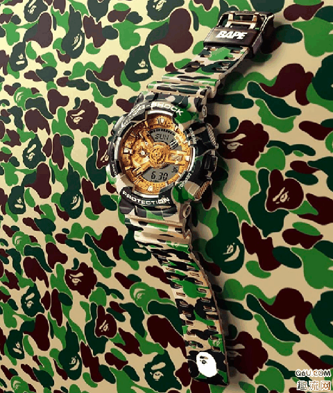 Bape联名卡西欧GA-110发售信息 Bape x G-SHOCK实物细节赏析