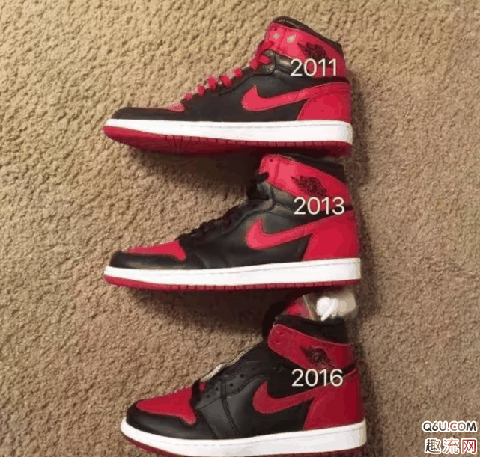 AJ1禁穿复刻过几次 AJ1禁穿复刻时间是多少