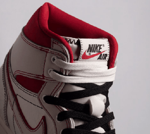 有别于其他潮牌品牌纯白配色（ Air Jordan 1兔八哥实物欣赏 Air Jordan 1兔八哥上脚图）