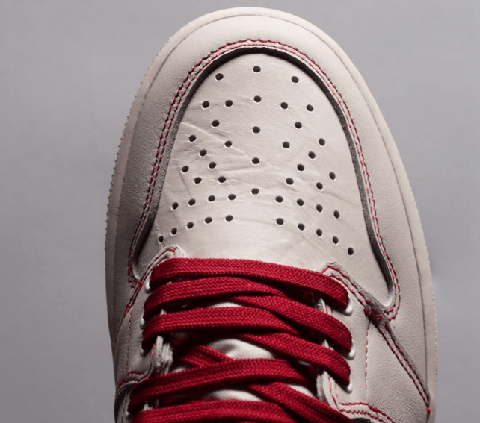 有别于其他潮牌品牌纯白配色（ Air Jordan 1兔八哥实物欣赏 Air Jordan 1兔八哥上脚图）