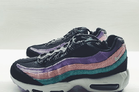 耐克Air Max 95笑脸鞋实物欣赏 耐克Air Max 95笑脸鞋细节欣赏