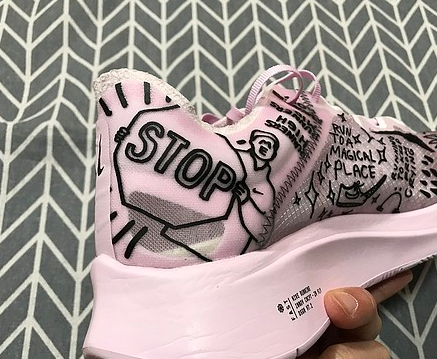 NIKE ZOOM FLY SP FAST情人节骚粉实物欣赏 NIKE ZOOM FLY SP FAST情人节骚粉细节欣赏