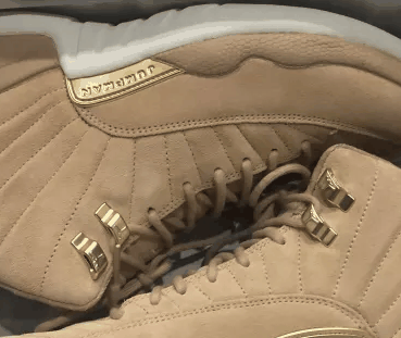AJ12小麦麂皮开箱测评 AJ12小麦麂皮实物欣赏