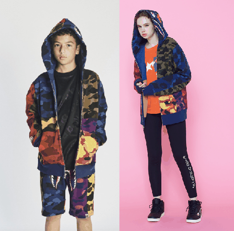 最近日本经典街头品牌潮牌商城 A BATHING APE®带来了2018秋冬系列（BAPE 2018秋冬系列在哪买 BAPE 2018秋冬系列有哪些）