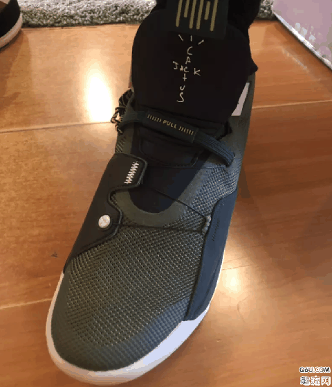 AJ33联名TS偏码吗 AJ33 X Travis Scott上脚图赏析