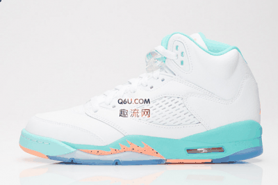 活泼又俏皮！整体潮牌表现不仅质感上乘（AJ5 “Light Aqua” 上脚图欣赏 AJ5 “Light Aqua” 怎么样）