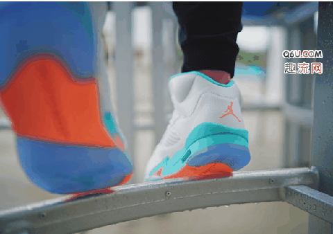 活泼又俏皮！整体潮牌表现不仅质感上乘（AJ5 “Light Aqua” 上脚图欣赏 AJ5 “Light Aqua” 怎么样）