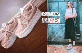 完全切中女孩想要大长腿的心情! 潮牌汇潮牌网NIKE INTERNATIONALIST SE 今年上半年的第一名非它莫属（女生球鞋哪个好看 人气女生球鞋推荐）