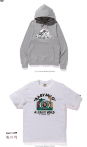 大方而又潮牌信息不失优雅（BAPE ✖️ JURASSIC WORLD有哪些 BAPE ✖️ JURASSIC WORLD什么时候发售）