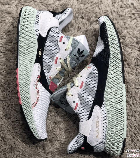 阿迪达斯ZX 4000 4D开箱测评 Adidas ZX 4000 4D实物细节赏析