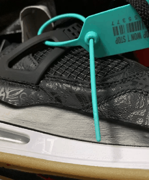 AJ4生胶镭射开箱测评 AJ4生胶镭射实物欣赏