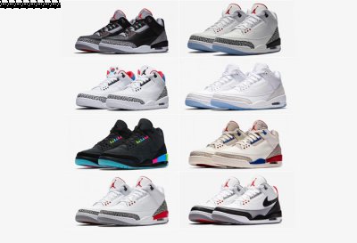 曾经的慈善拍卖款 Air Jordan 3 “Katrin潮牌资讯a” 也都是活力无敌的颜值先锋！ AJ3卡特 昔日慈善款（2018年发售了多少款AJ3 2018年AJ3复刻配色盘点）