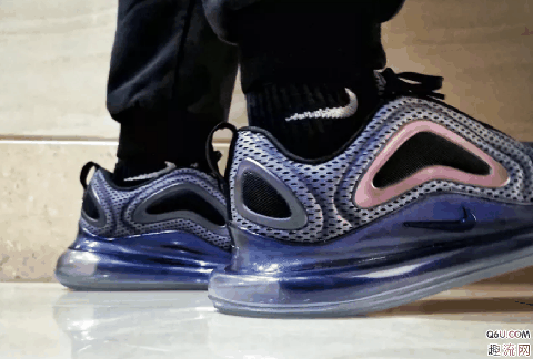 耐克air max 720北极光开箱测评 air max 720脚感怎么样