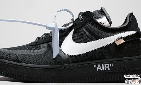 OW x Nike AF1黑色开箱 OW x Nike AF1细节赏析