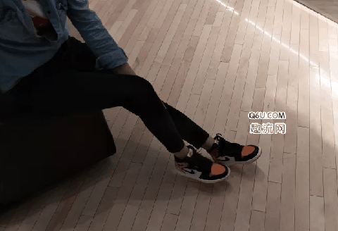 AJ1丝绸扣碎上脚图 AJ1丝绸扣碎好看吗