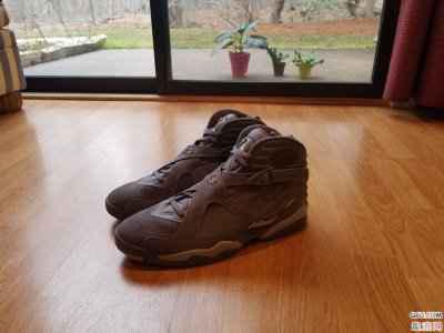 AJ8酷灰开箱测评 Air J潮牌资讯ordan 8“Cool Grey”实物细节欣赏（AJ8酷灰开箱测评 Air Jordan 8“Cool Grey”实物细节欣赏）