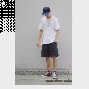  这样子的打扮看潮牌汇潮牌网店起来舒服又不显拖沓（2018男生T恤怎么搭配好看 T恤配什么裤子比较潮）