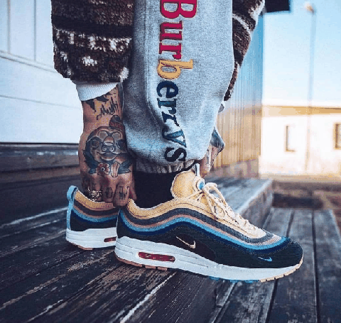 Air Max 1/97上脚欣赏 耐克Air Max 1/97街拍示范 