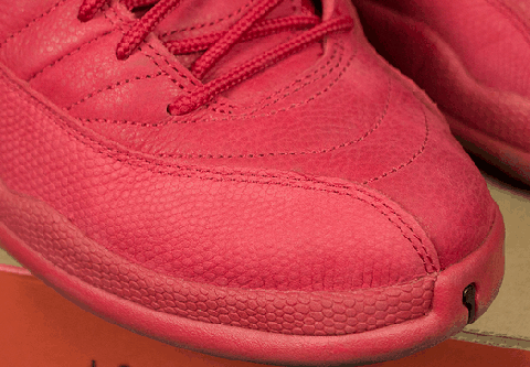 AJ12大红配色开箱测评 AJ12大红配色细节欣赏