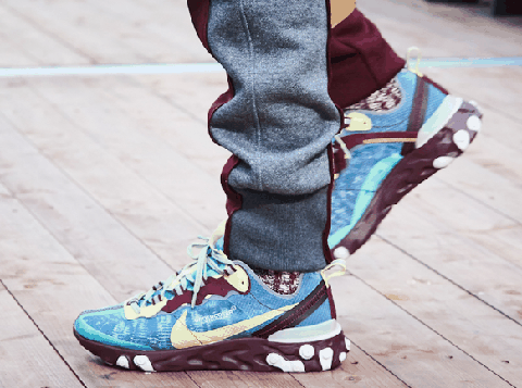 耐克React老爹鞋怎么样 UNDERCOVER x Nike React老爹鞋上脚欣赏