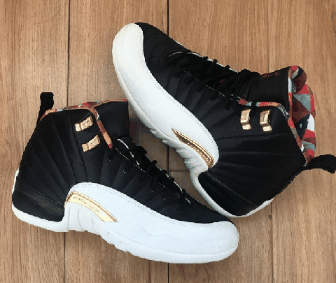 AJ12中国年配色开箱测评 AJ12CNY上脚图