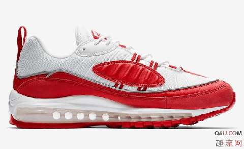 Air Max 98白红配色酷似supreme联名 Air Max 98白红配色值得入手吗