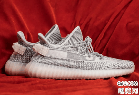 反光半透明yeezy350v2“static”提前开箱测评 yeezy350v2“static”入手难度大吗