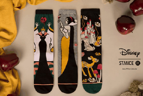 迪士尼STANCE白雪公主系列中筒袜怎么样 STANCE x Disney白雪公主系列中筒袜在哪买