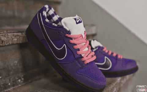Nike dunk sb紫龙虾开箱测评 Nike dunk sb紫龙虾实物细节赏析