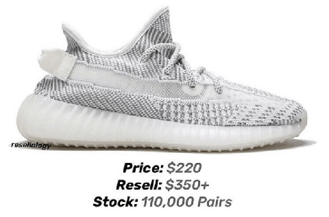 Yeezy 350 Boost V2 “Static”国内发售5万双？Yeezy 350 Boost V2 “Static”上脚好看吗？