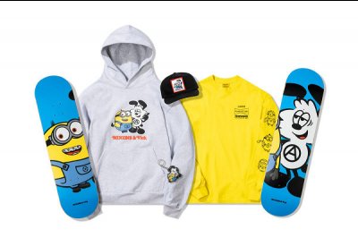 此番潮牌汇潮牌品牌潮牌网了解到（Verdy x 《Minions》小黄人全新联名系列即将来袭）