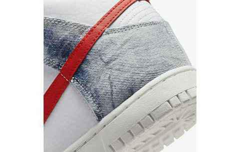 水洗丹宁 Dunk High 全新潮牌信息“Washed Denim”鞋款即将上架（水洗丹宁 Dunk High 全新“Washed Denim”鞋款即将上架）