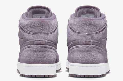  潮牌汇潮潮牌汇潮牌网牌汇获悉（天鹅绒 AJ1 Mid 全新“Purple Velvet”配色鞋款抢先预览）