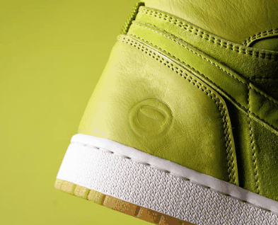 Air Jordan 1抹茶实物欣赏 Air Jordan 1抹茶细节赏析