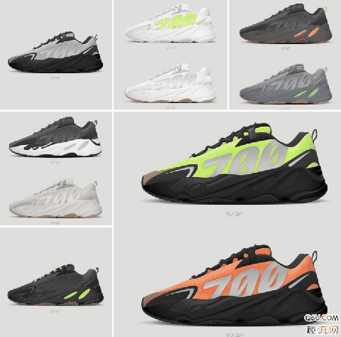 yeezy 700 VX配色有哪些 yeezy 700 VX什么时候发售