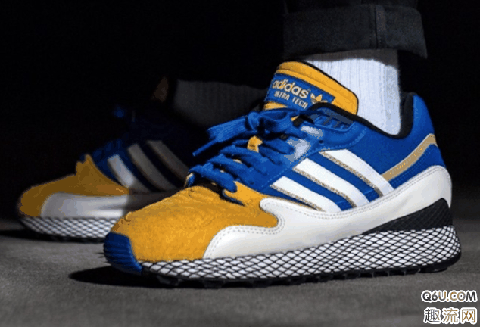 阿迪达斯联名龙珠Z贝吉塔配色开箱测评 Adidas X 龙珠Z贝吉塔配色上脚图