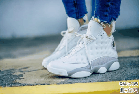 女生专属配色AJ13“幽灵”深度赏析 AJ13 WMNS“Phantom”男生可以穿吗