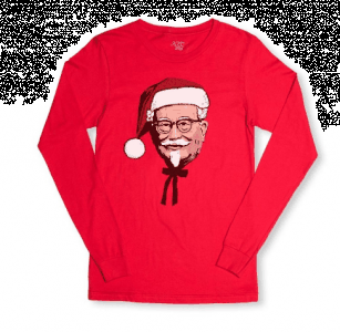 该全新 KFC 圣诞主题潮牌资讯系列现已登陆kfclimited.com（KFC圣诞主题系列怎么样 KFC圣诞主题T恤已经发售）