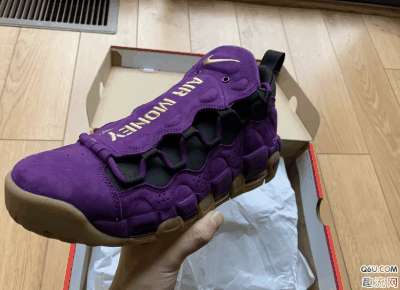 air more money纽约限定豹纹潮牌汇潮牌网紫开箱测评 air more money磨脚吗（air more money纽约限定豹纹紫开箱测评 air more money磨脚吗）